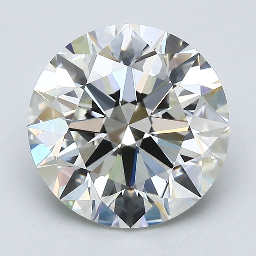3.22 ct Round diamond