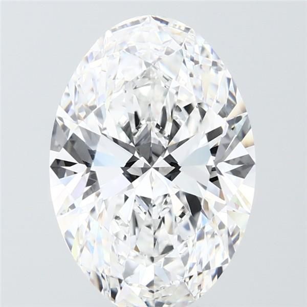 4.08 ct. oval Lab Grown Diamond front image