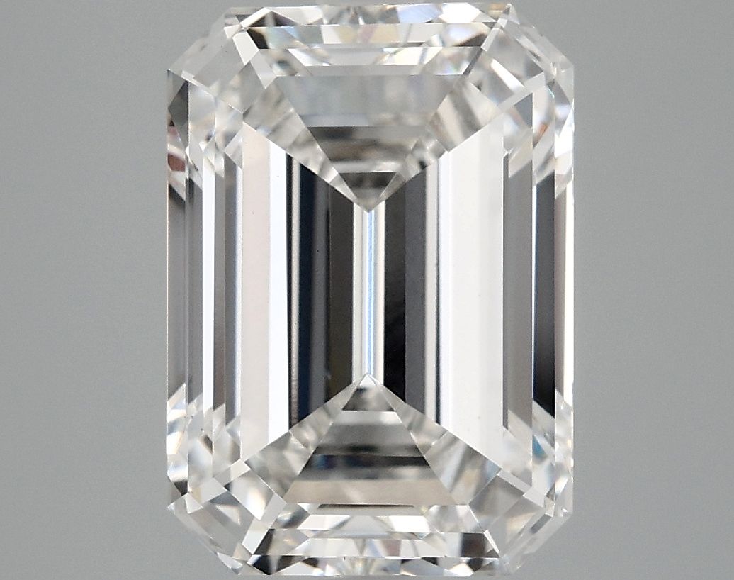 4.03 ct. emerald Lab Grown Diamond front image
