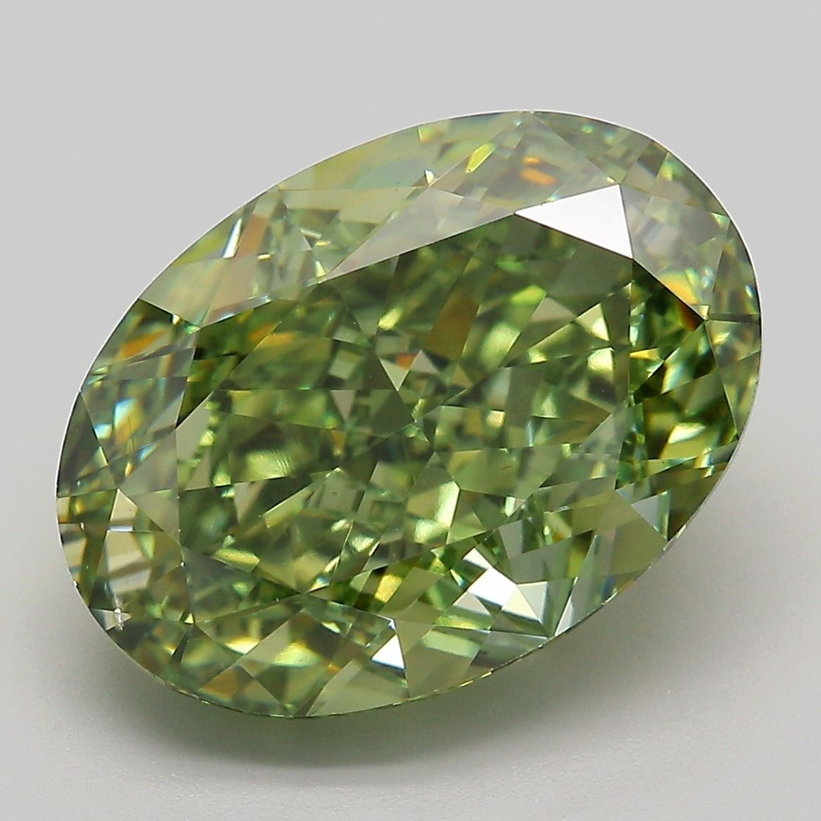 8.93 ct. oval Lab Grown Diamond front image
