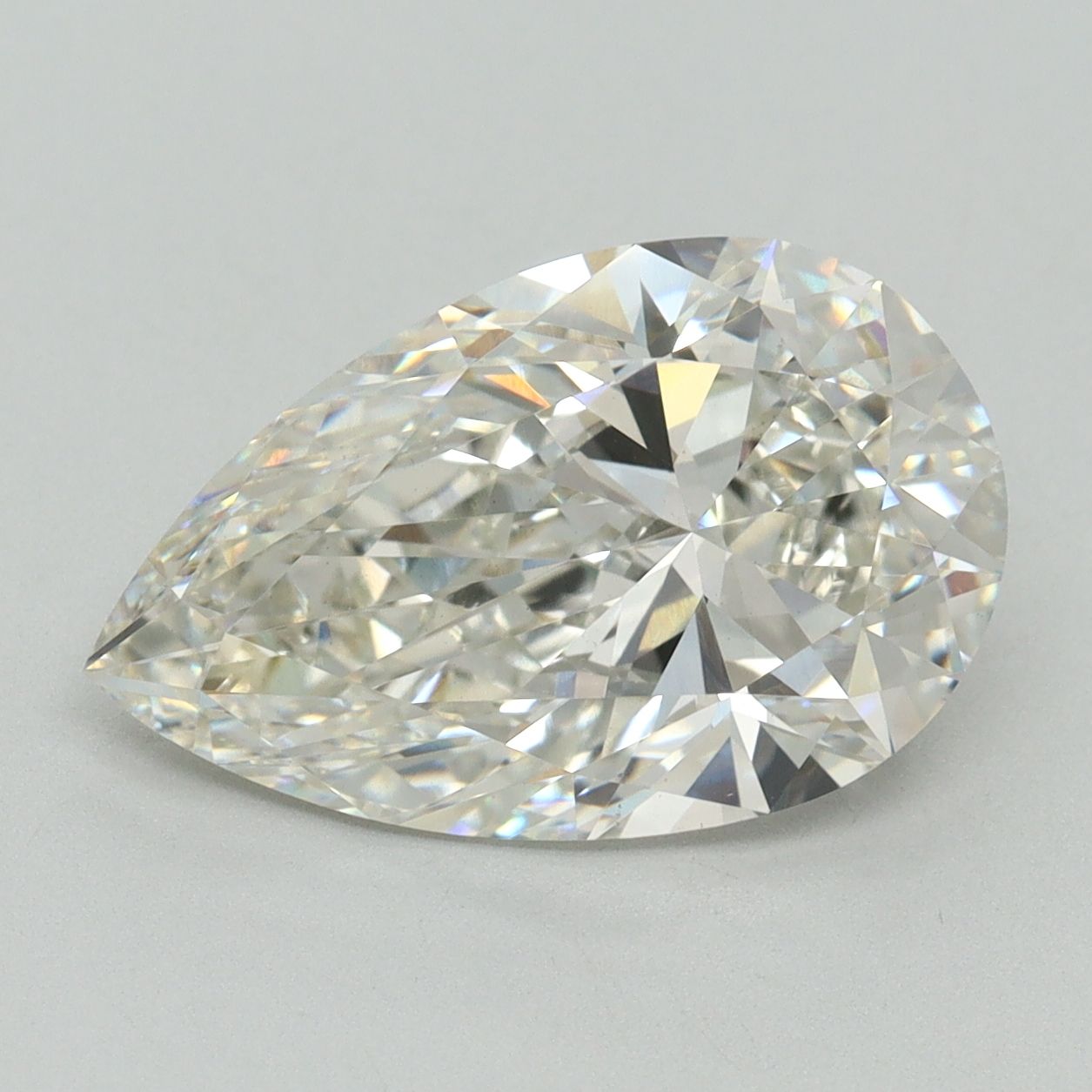 4.35 ct. pear Lab Grown Diamond front image
