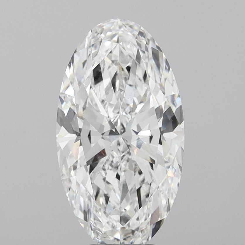 5.52 ct. oval Lab Grown Diamond front image