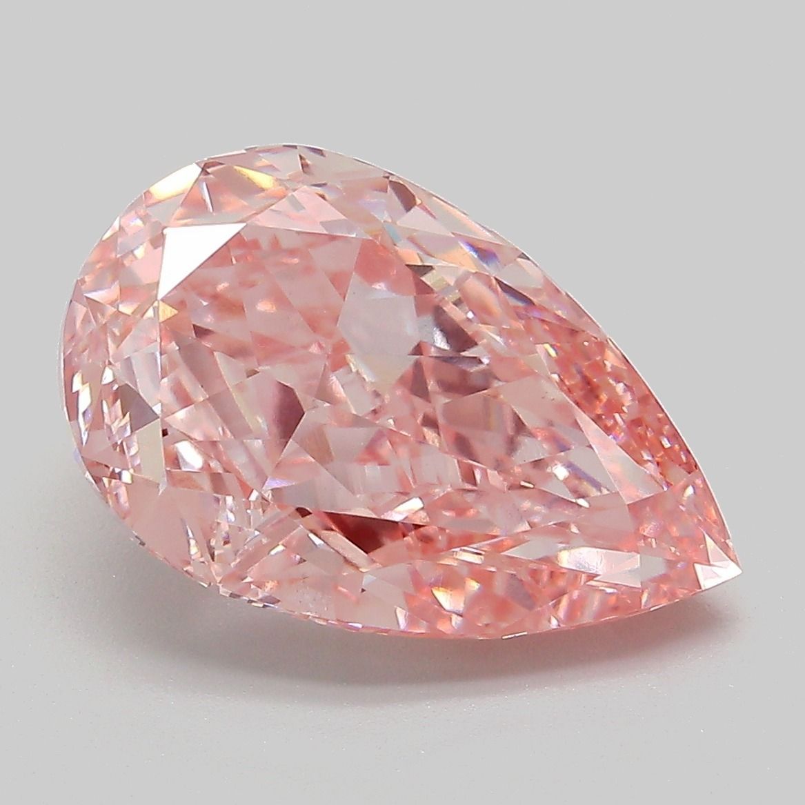 6.03 ct. pear Lab Grown Diamond front image