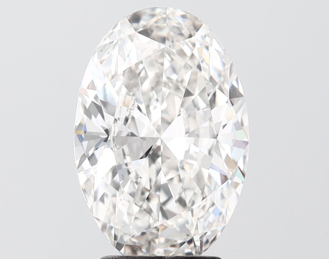 3.50 ct. oval Lab Grown Diamond front image