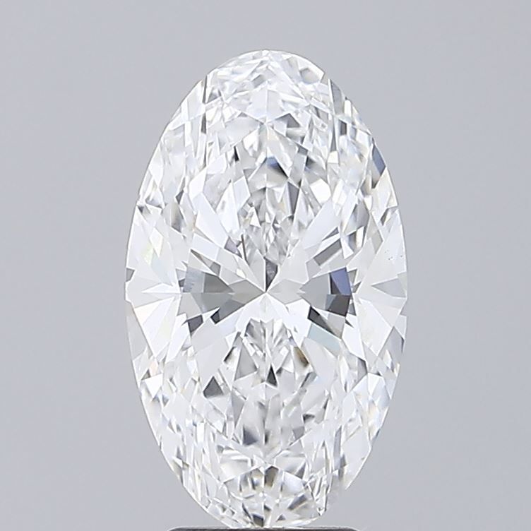 4.09 ct. oval Lab Grown Diamond front image