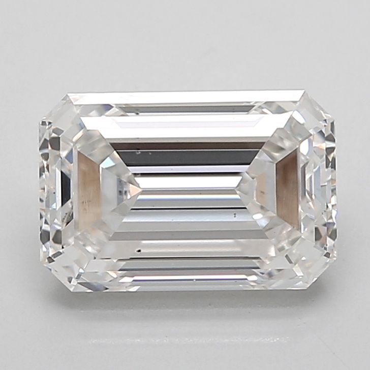 3.04 ct. emerald Lab Grown Diamond front image
