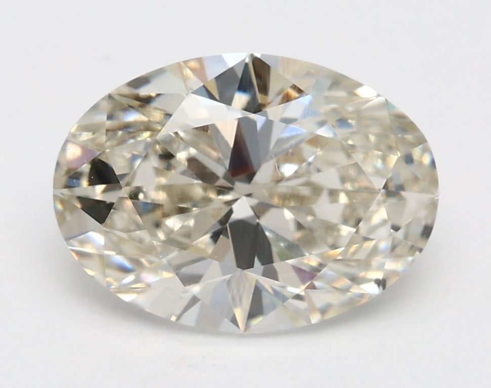 2.01 ct. oval Lab Grown Diamond front image