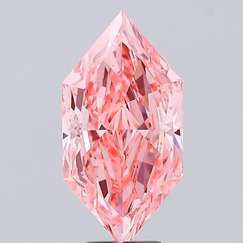5.85 ct lab-grown Hexagonal Diamond