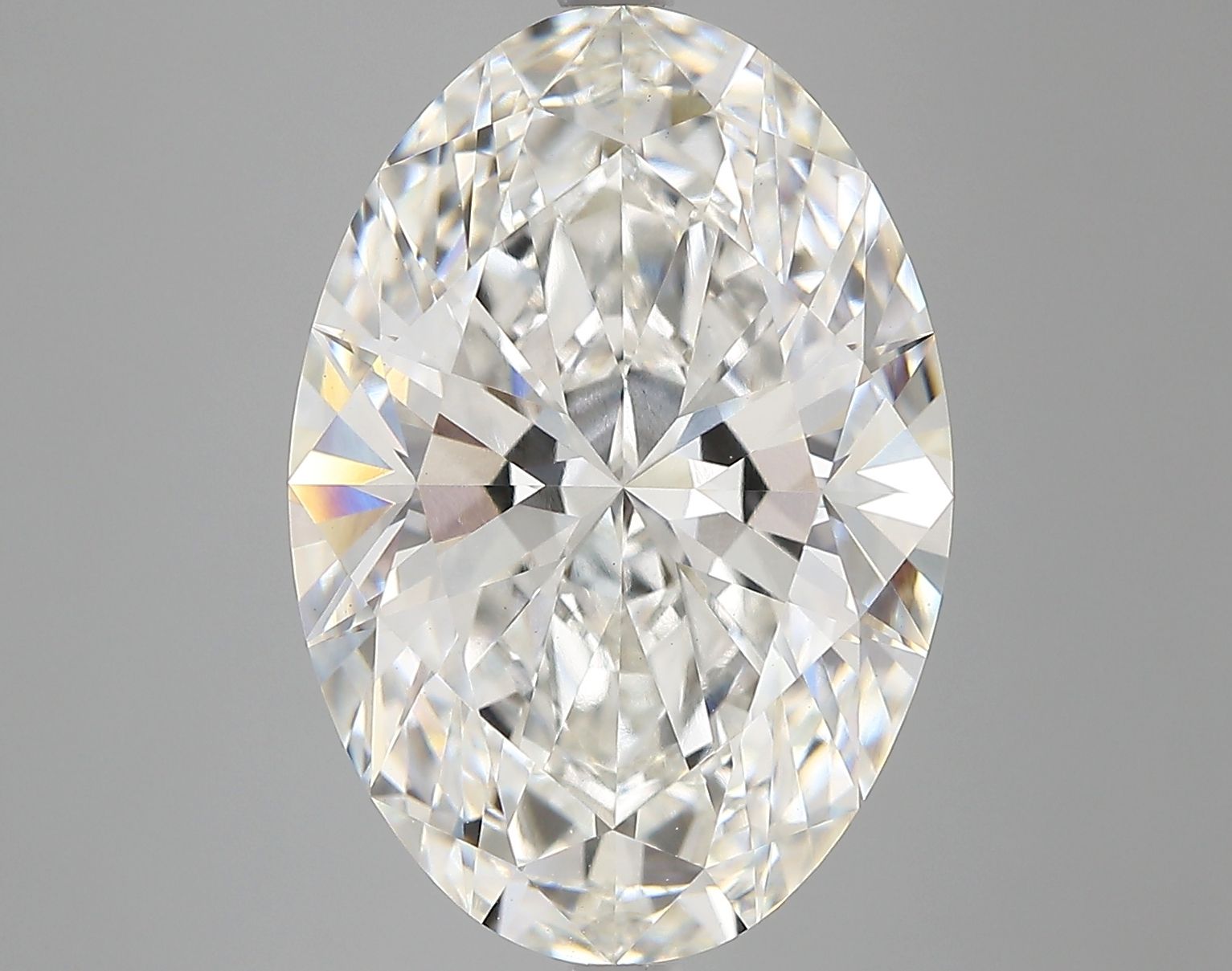 7.02 ct. oval Lab Grown Diamond front image