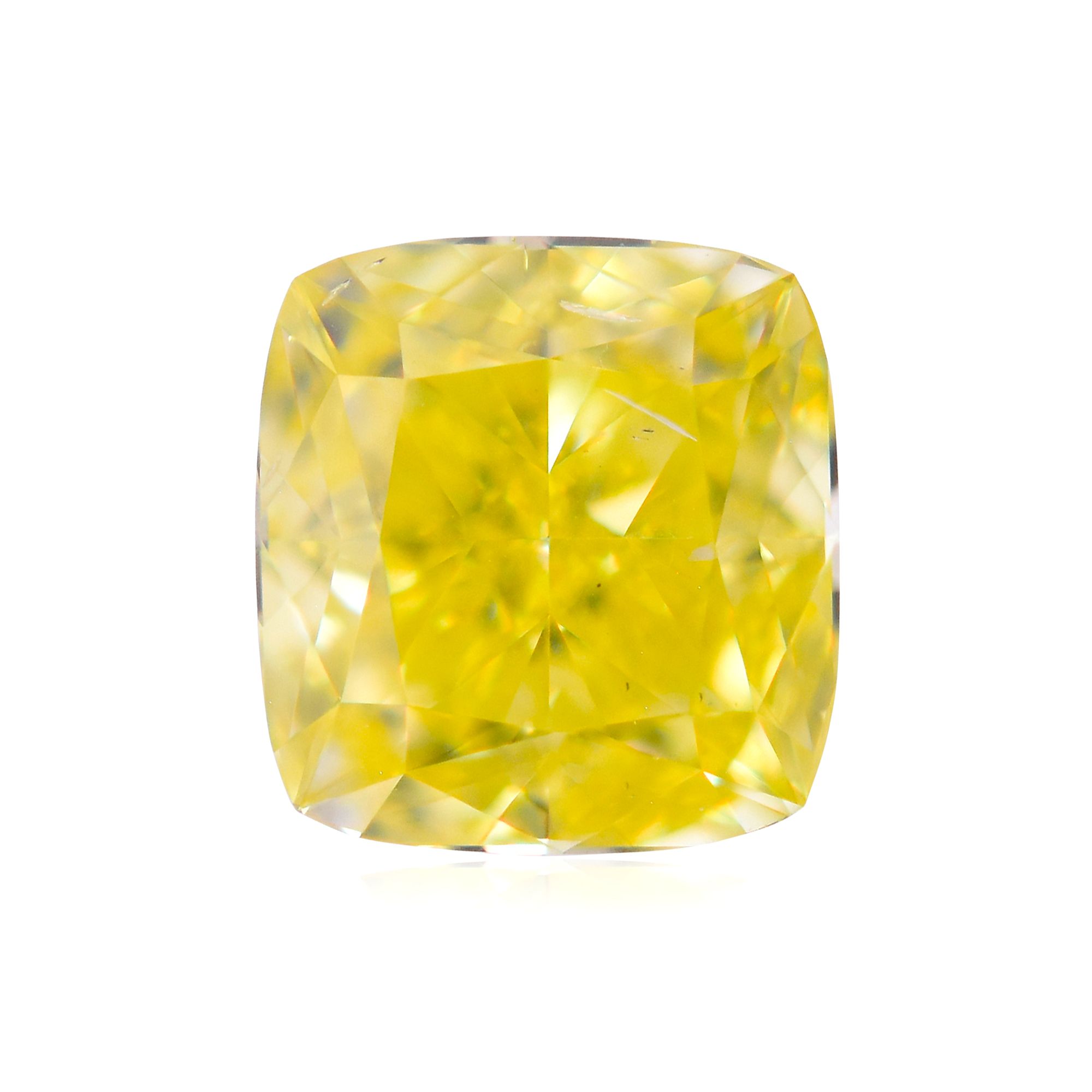 Diament 0.46 ct Fancy Intense Yellow/SI1