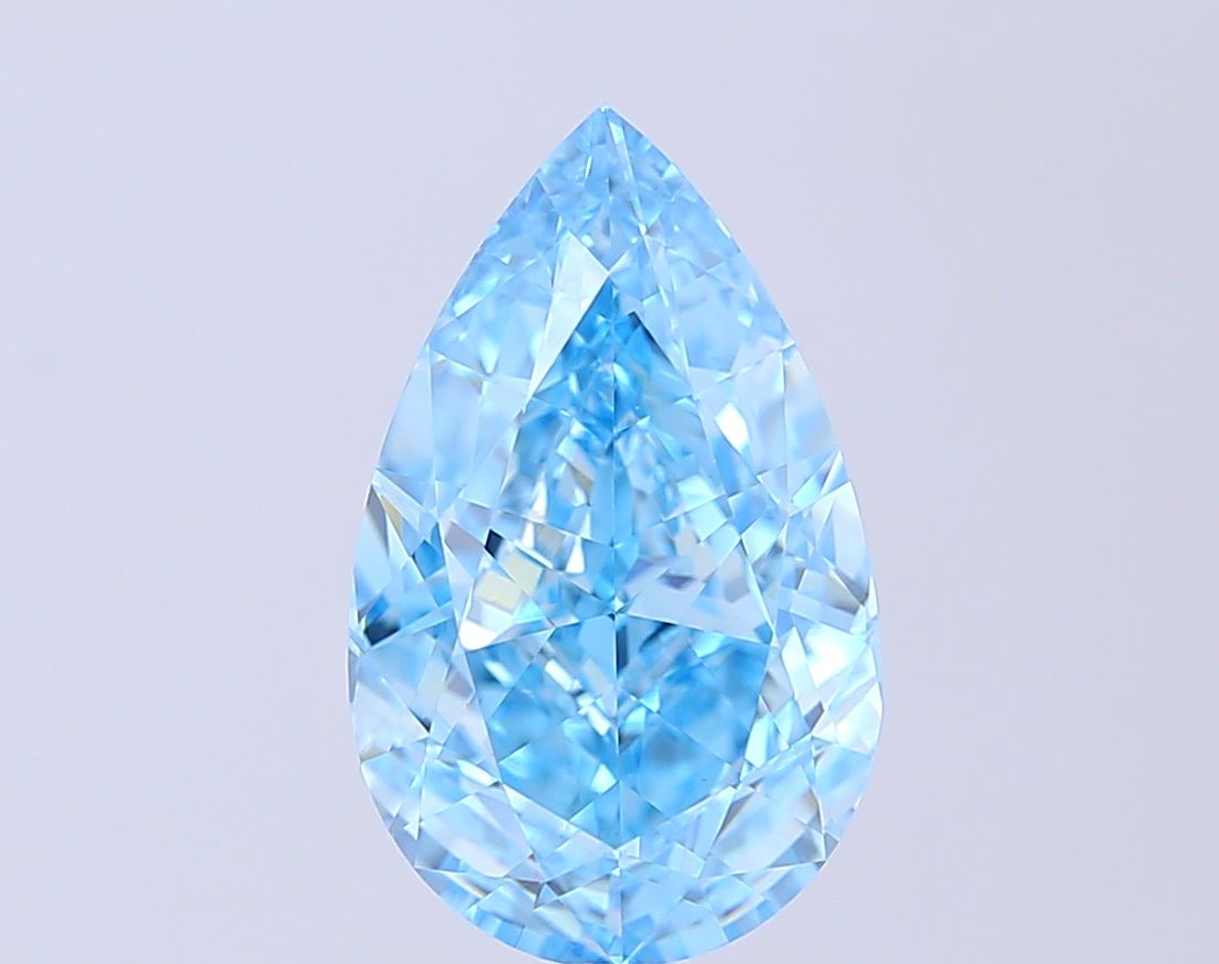 5.02 ct. pear Lab Grown Diamond front image