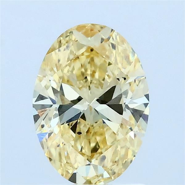 1.11 CT Fancy Intense Yellow OVAL