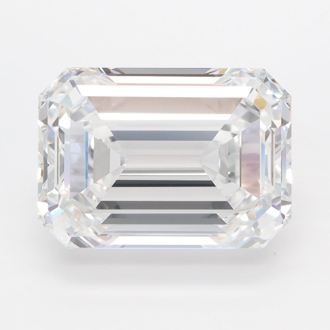 5.70 ct. emerald Lab Grown Diamond front image
