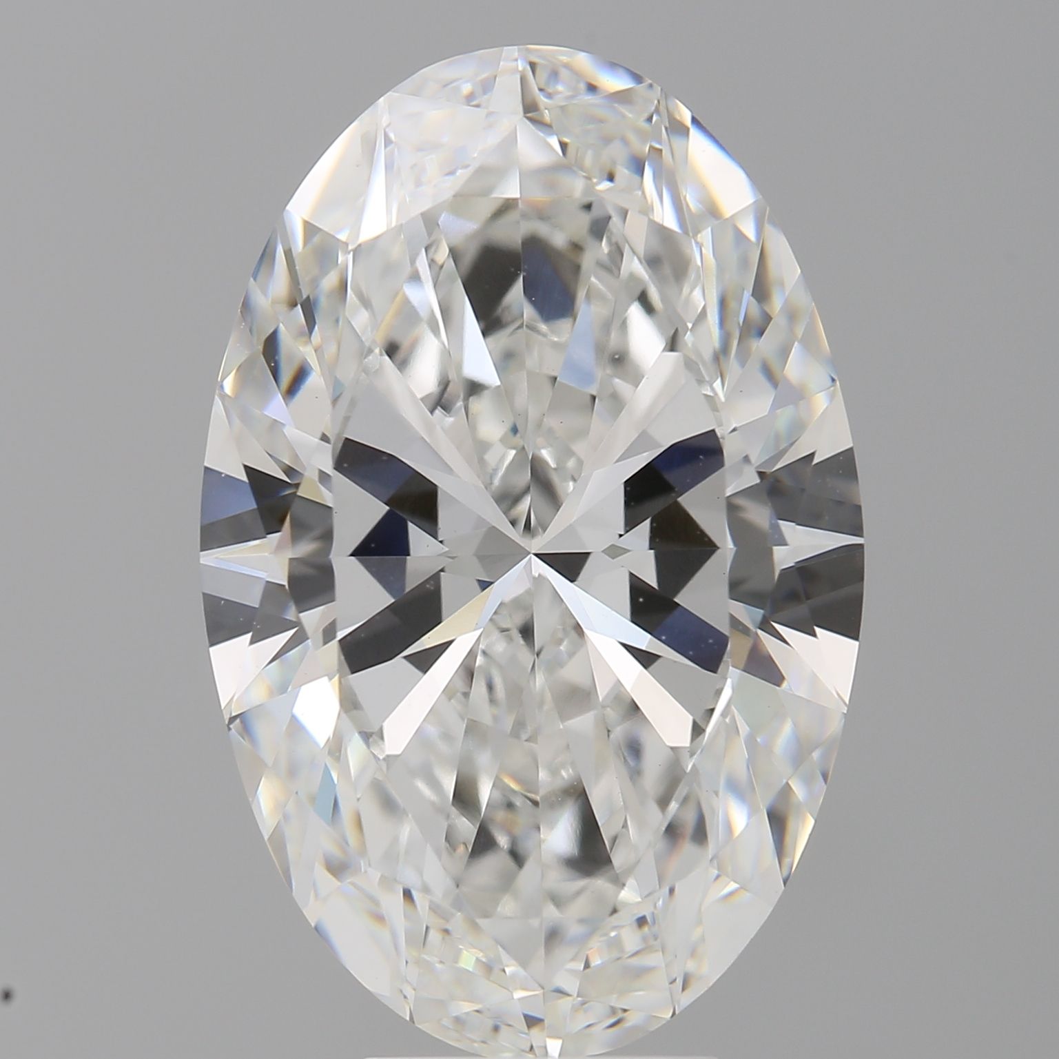 8.01 ct. oval Lab Grown Diamond front image