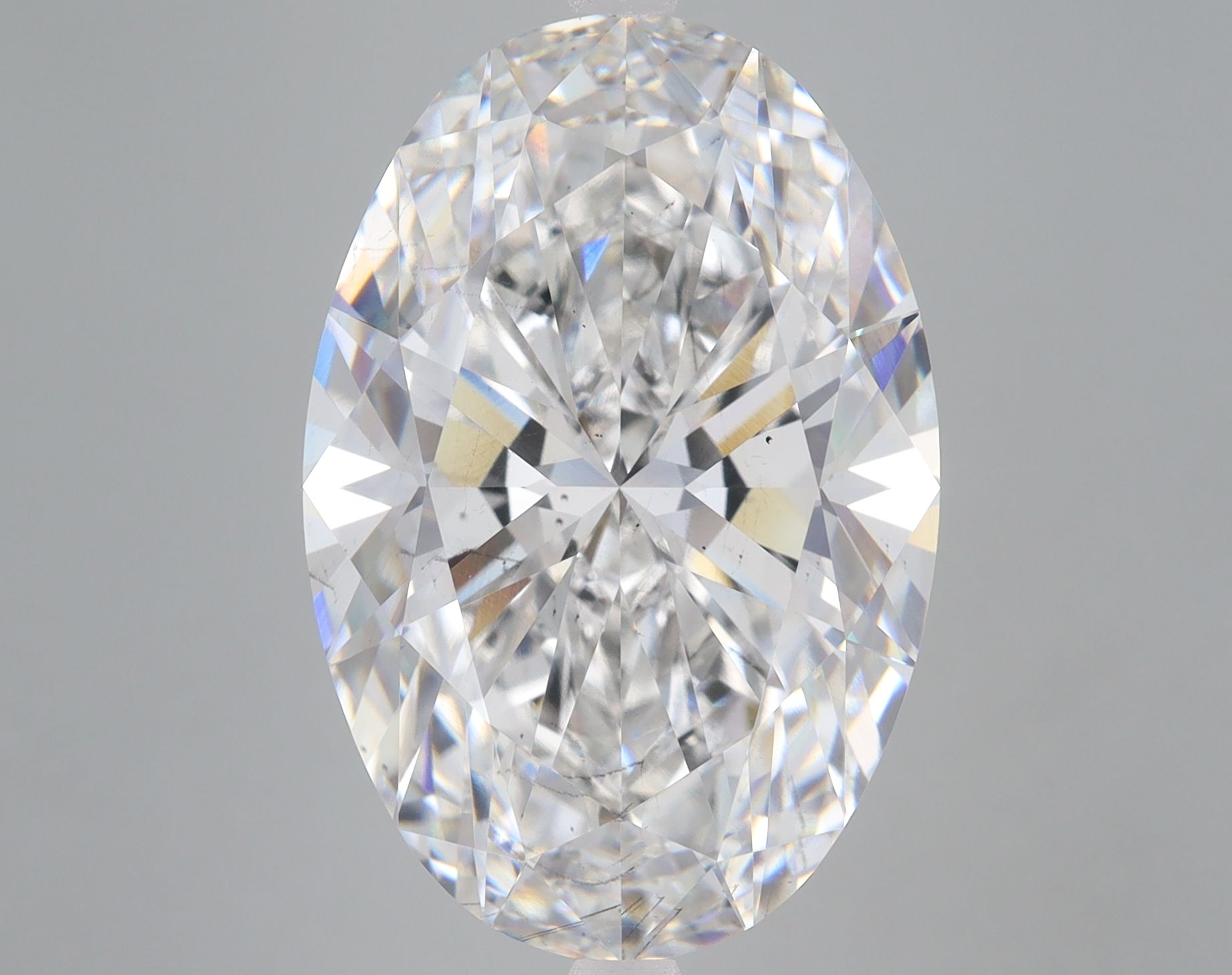 13.10 ct. oval Lab Grown Diamond front image