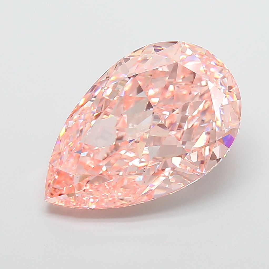 15.08 ct. pear Lab Grown Diamond front image