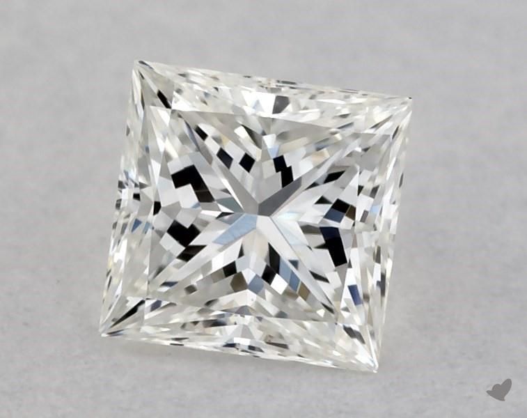 0.32 ct Princess diamond