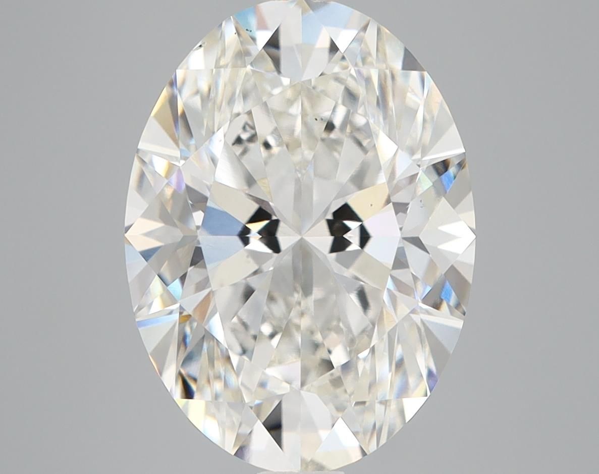 5.01 ct. oval Lab Grown Diamond front image