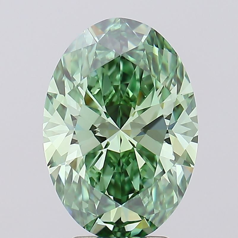 4.03 ct. oval Lab Grown Diamond front image