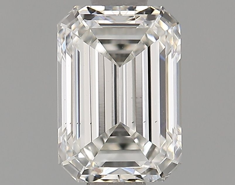 0.83 ct. emerald Lab Grown Diamond front image