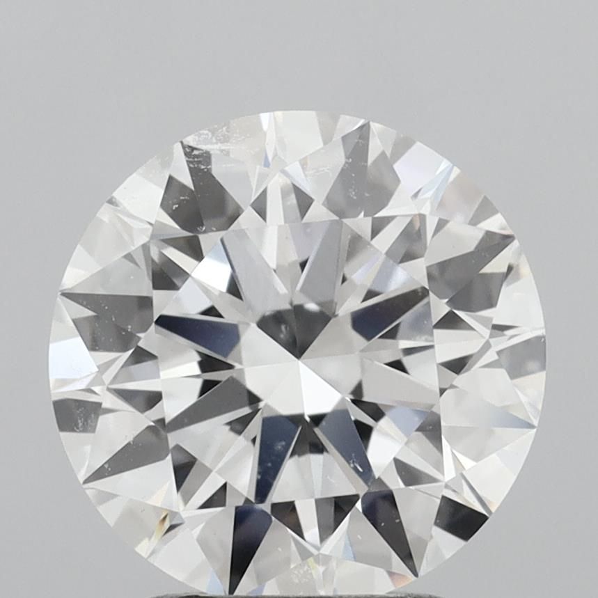 2.55 ct. round Lab Grown Diamond front image