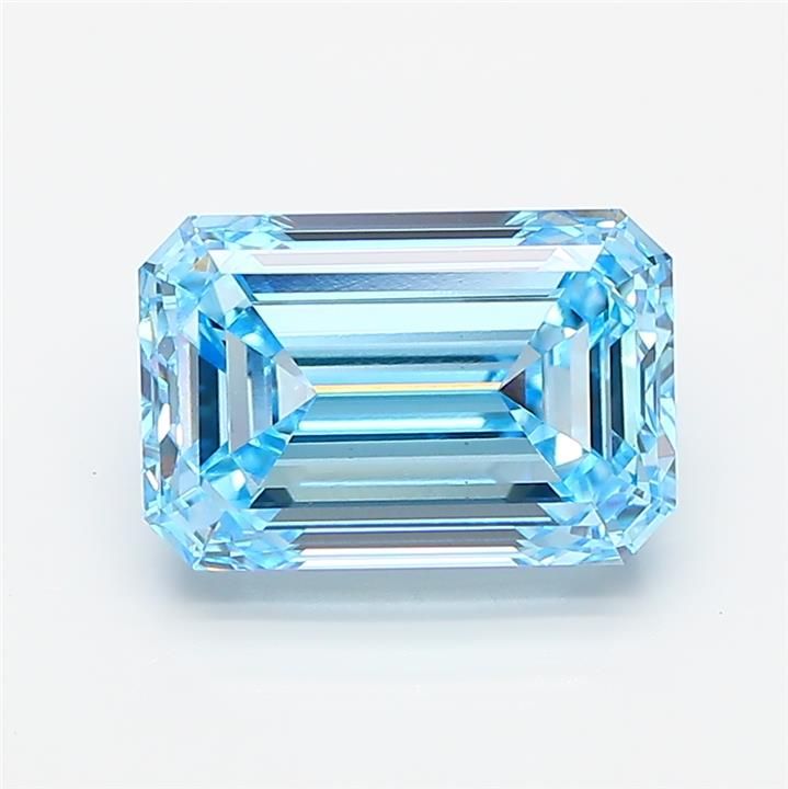 3.50 ct. emerald Lab Grown Diamond front image