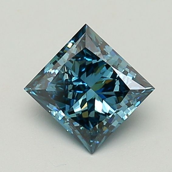 1.5 CT Fancy Vivid Blue PRINCESS