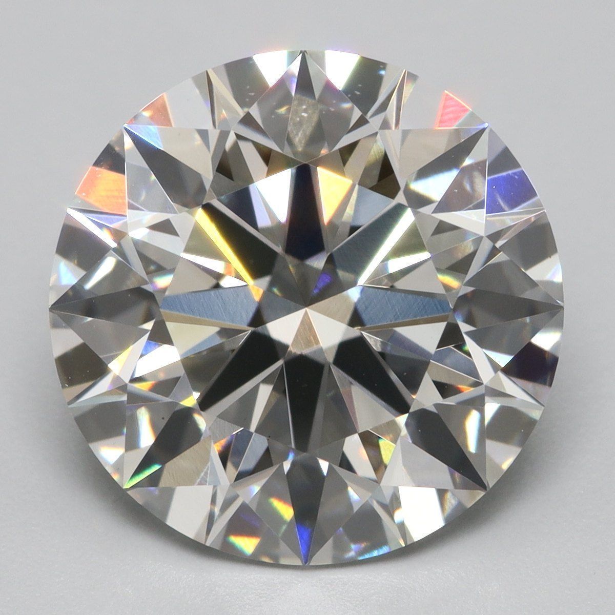 3.84 ct. round Lab Grown Diamond front image