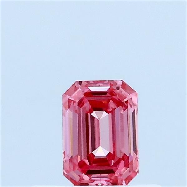 0.39 CT Fancy Vivid Pink EMERALD