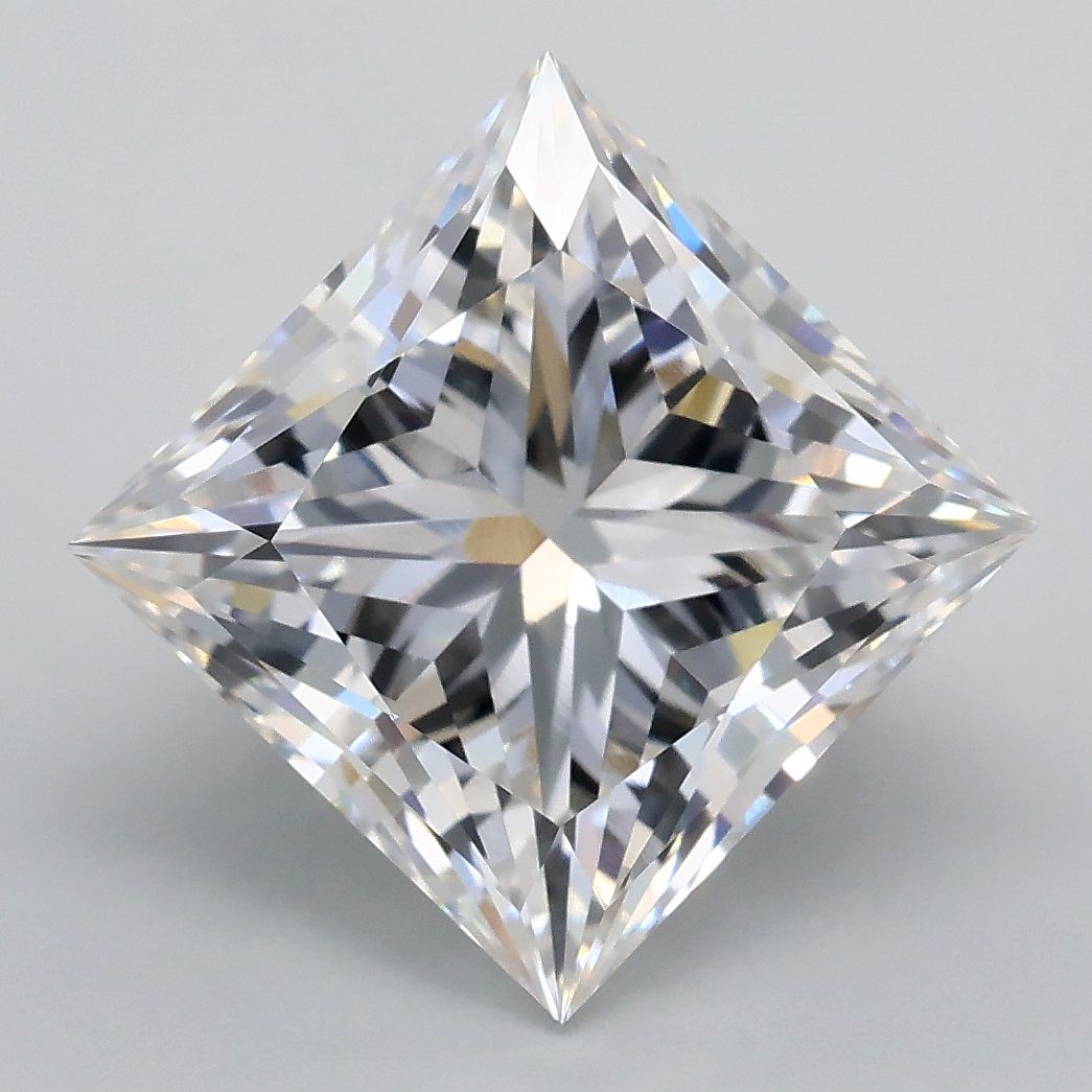 4.09 ct. princess Lab Grown Diamond front image