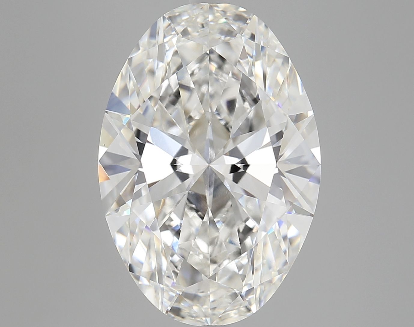 8.04 ct. oval Lab Grown Diamond front image