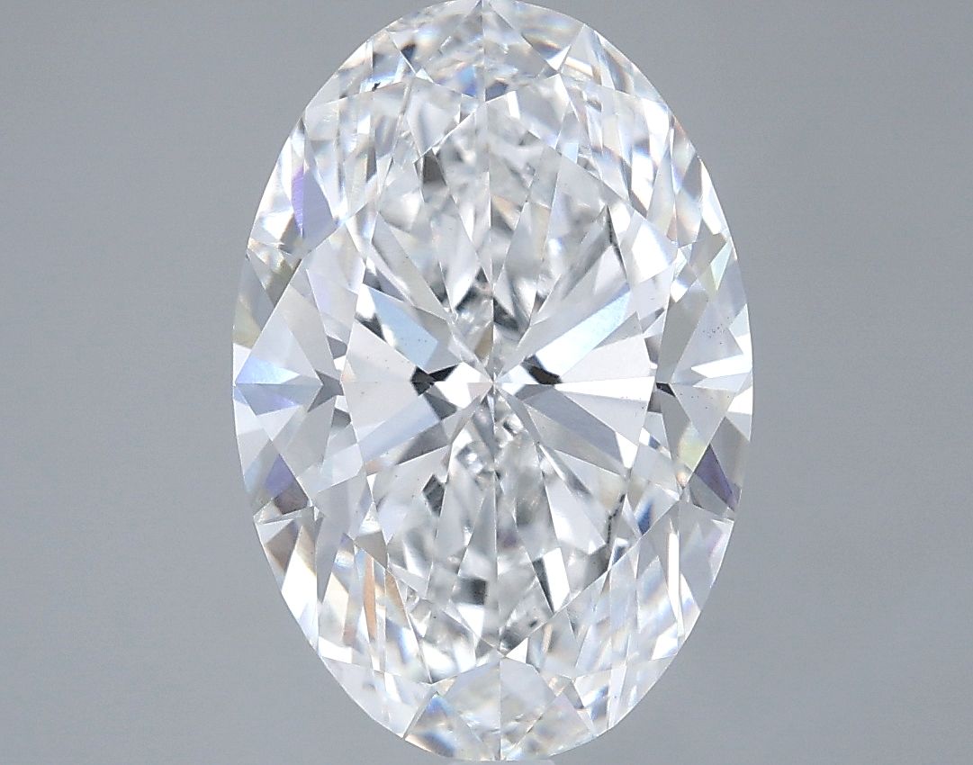 4.09 ct. oval Lab Grown Diamond front image