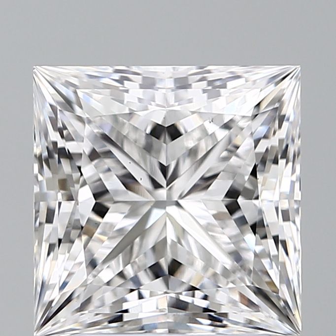 2.73 ct. princess Lab Grown Diamond front image