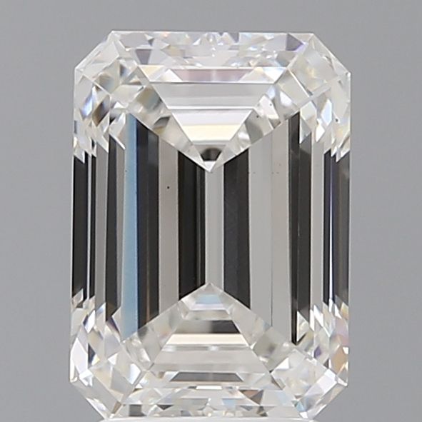 2.98 ct. emerald Lab Grown Diamond front image