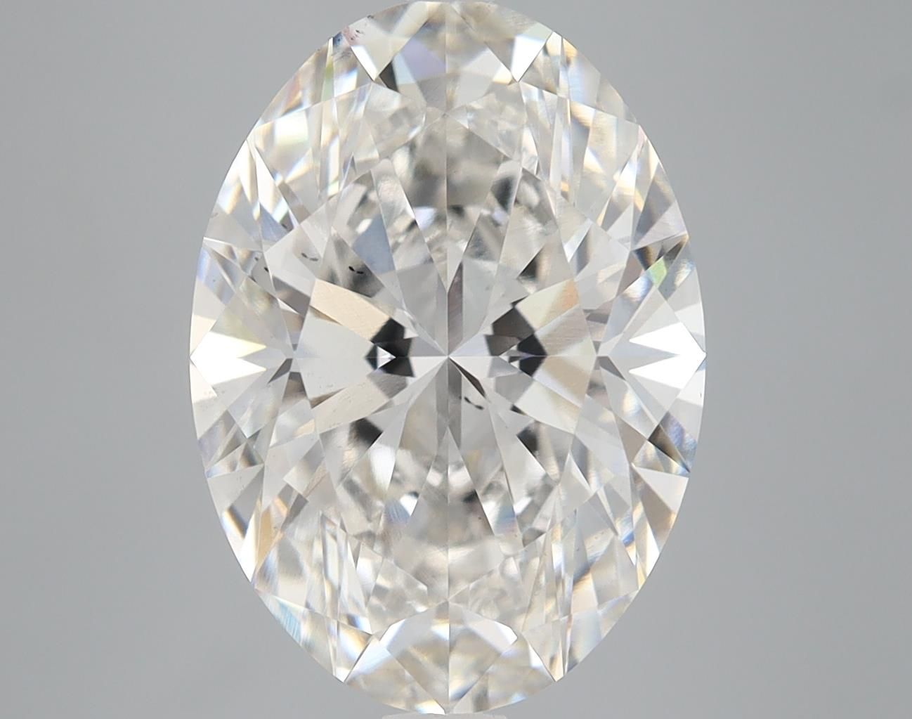 5.07 ct. oval Lab Grown Diamond front image