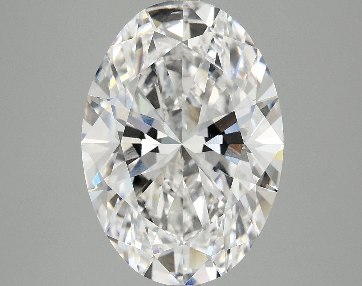 5.09 ct. oval Lab Grown Diamond front image