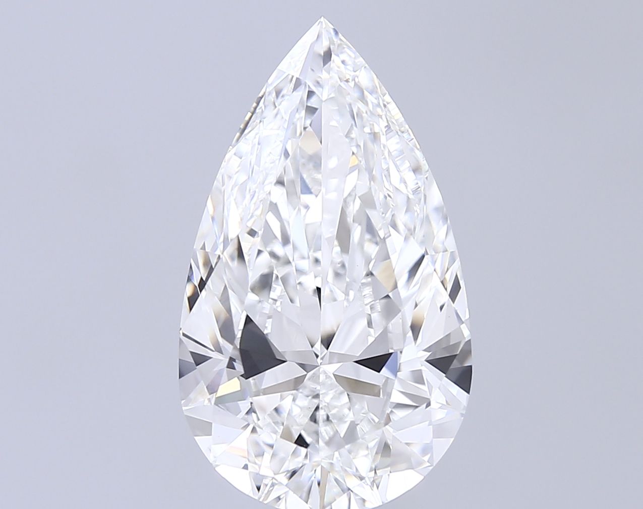 7.02 ct. pear Lab Grown Diamond front image