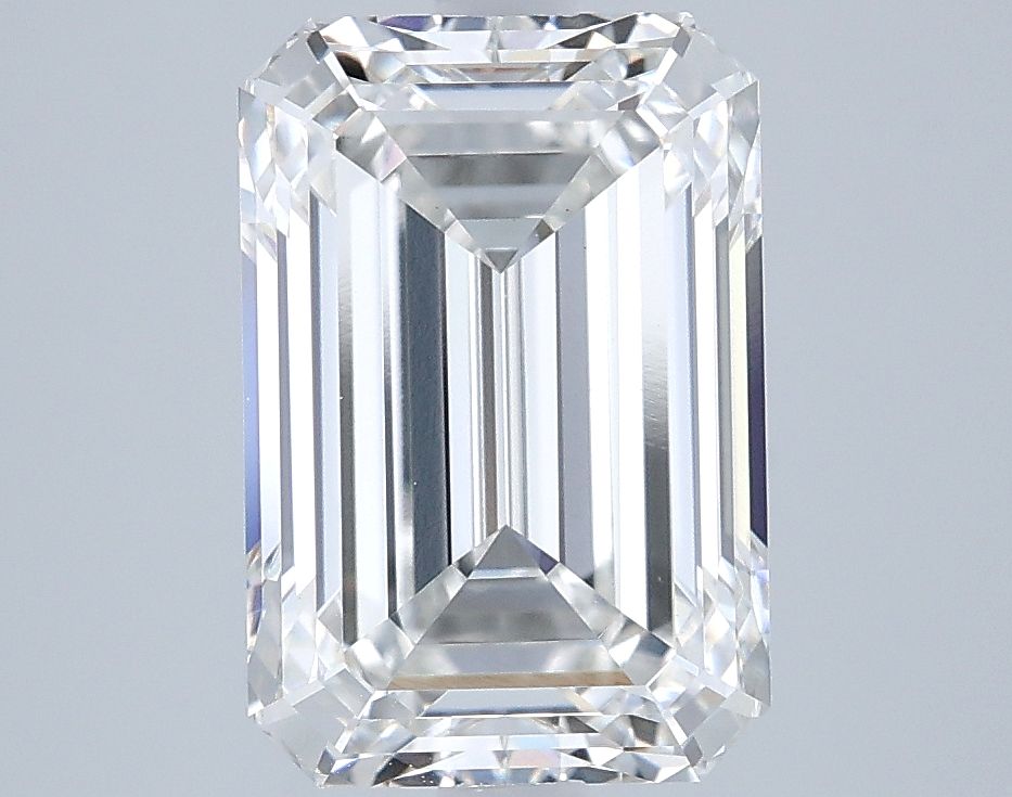 3.72 ct. emerald Lab Grown Diamond front image
