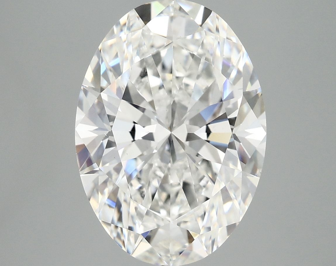 5.05 ct. oval Lab Grown Diamond front image