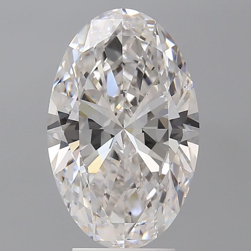 4.01 ct. oval Lab Grown Diamond front image