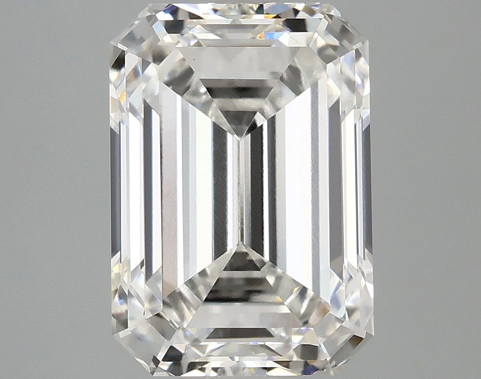 3.95 ct. emerald Lab Grown Diamond front image