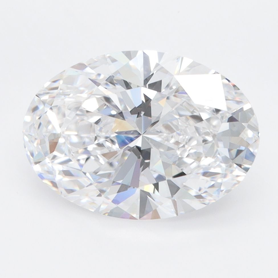 3.09 ct. oval Lab Grown Diamond front image
