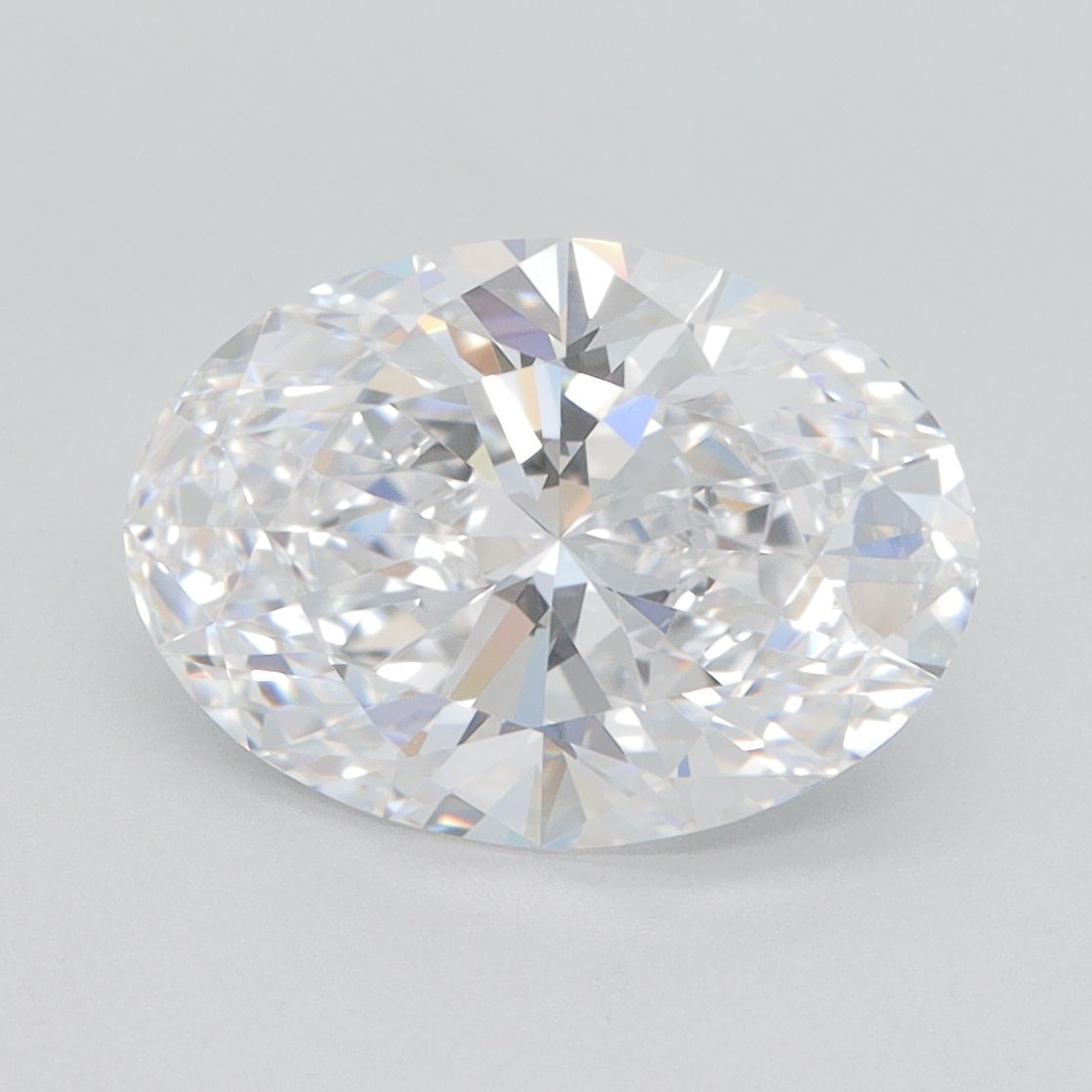 3.04 ct. oval Lab Grown Diamond front image