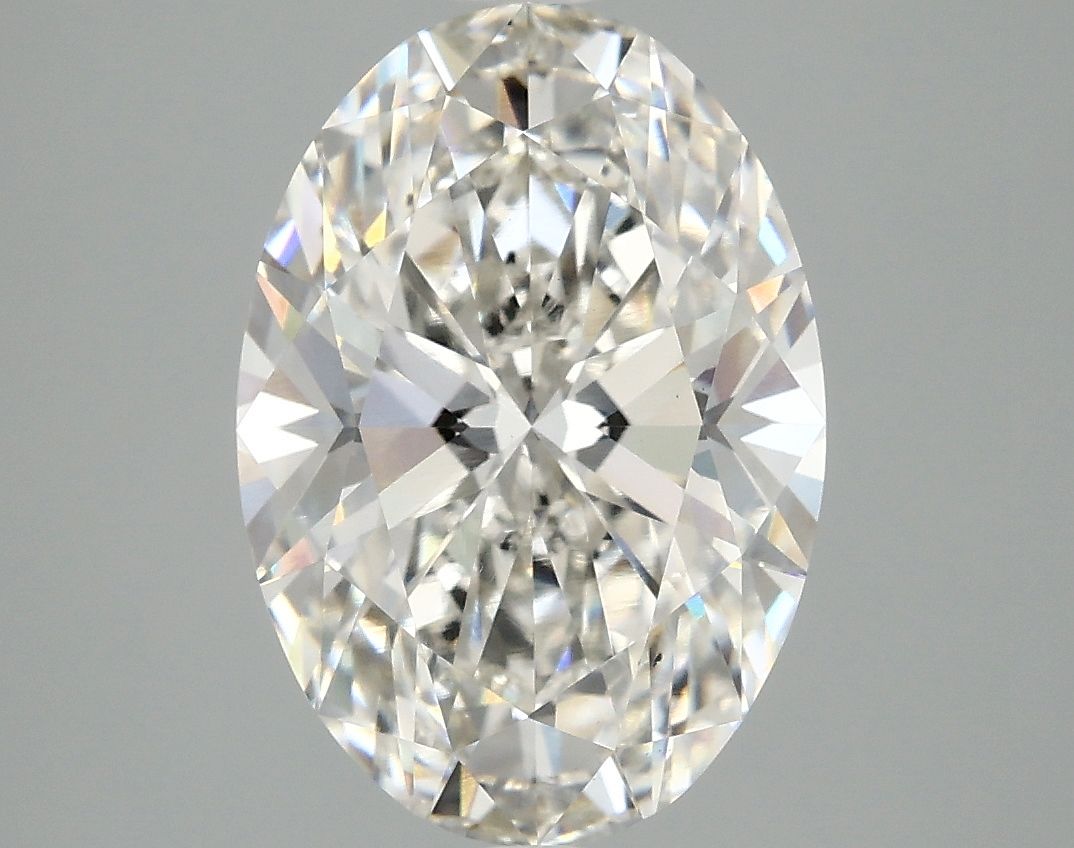 3.91 ct. oval Lab Grown Diamond front image