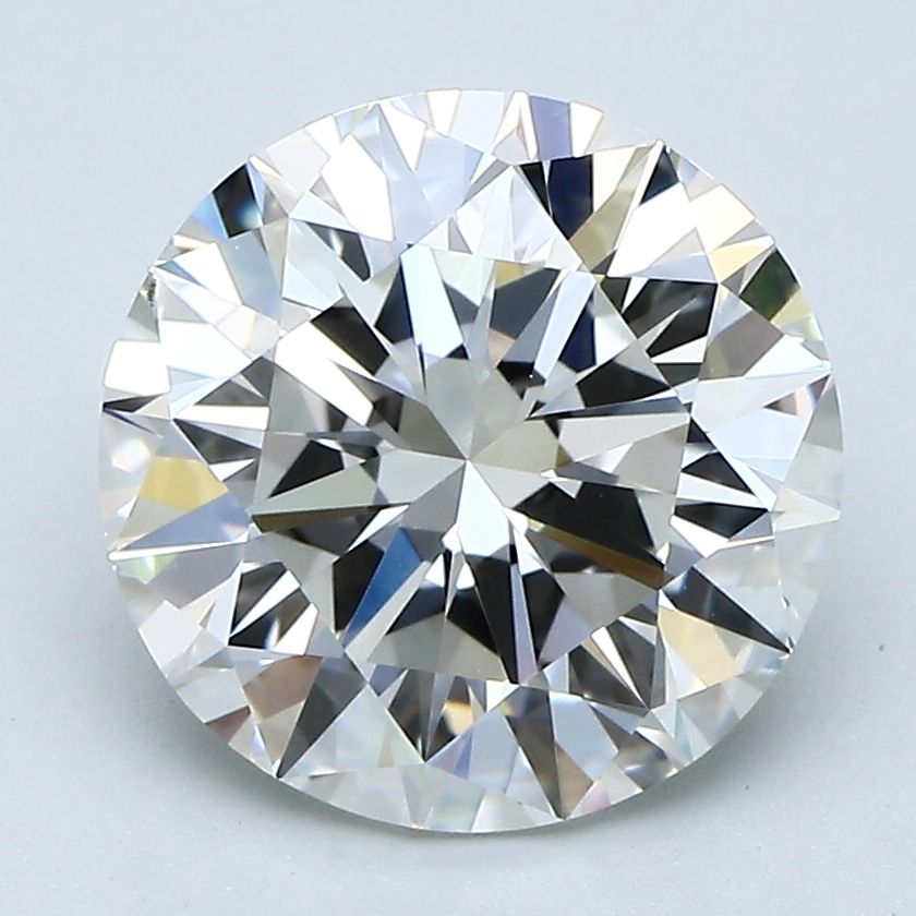 3.74 ct Round diamond