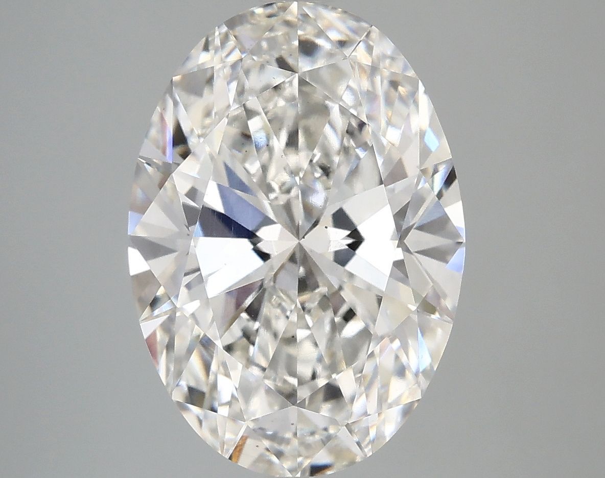 5.02 ct. oval Lab Grown Diamond front image