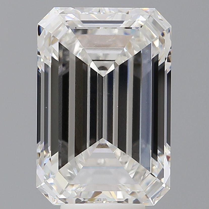 8.09 ct. emerald Lab Grown Diamond front image