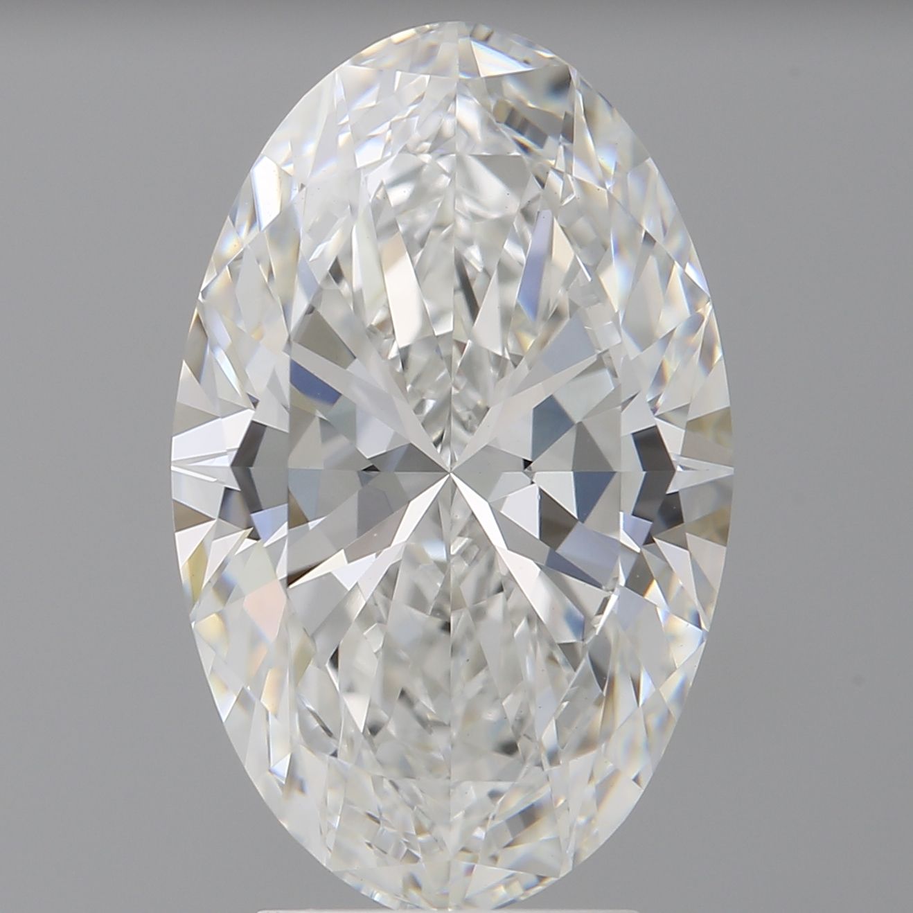 4.08 ct. oval Lab Grown Diamond front image