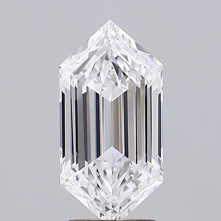 2.56 ct lab-grown Hexagonal Diamond