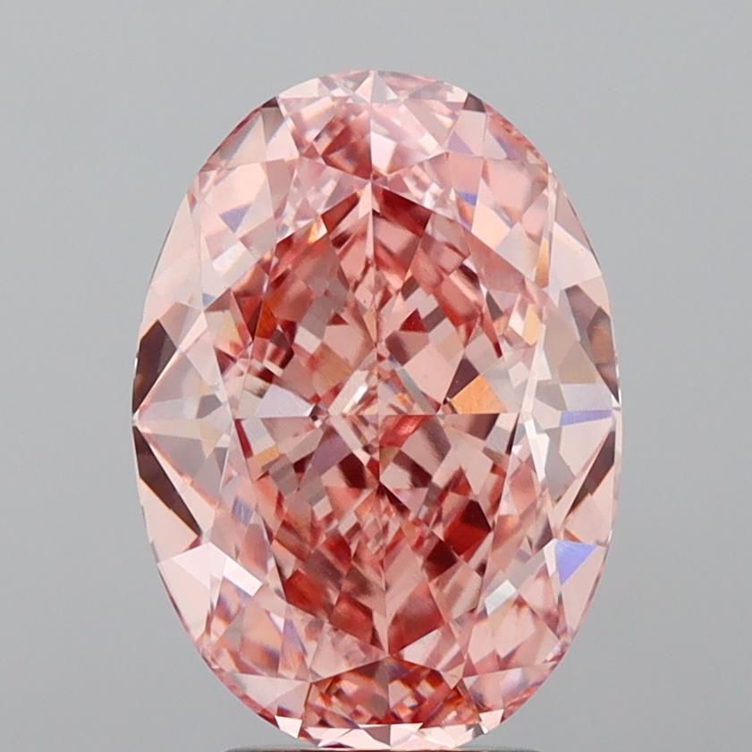 5.52 ct. oval Lab Grown Diamond front image